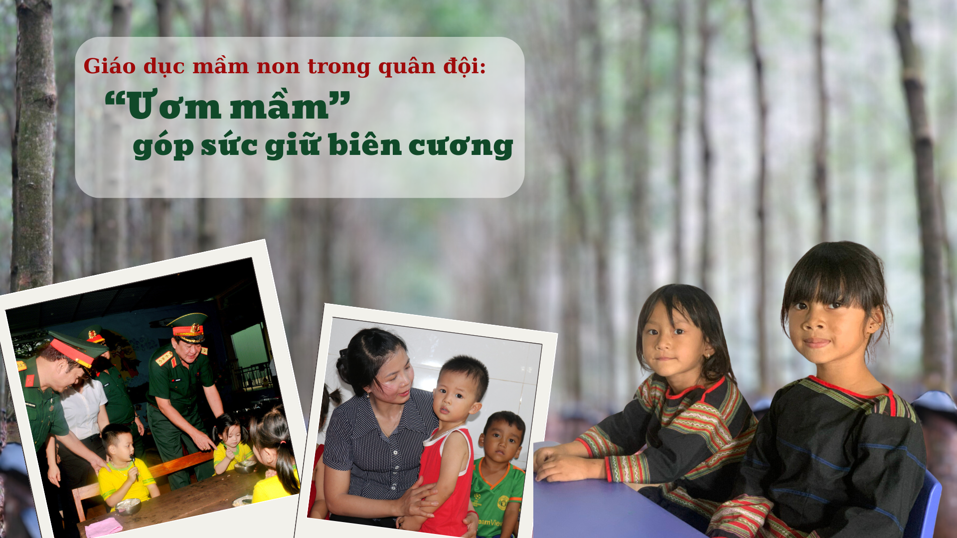 Bài 4 Cô giáo vùng biên hết lòng vì con trẻ