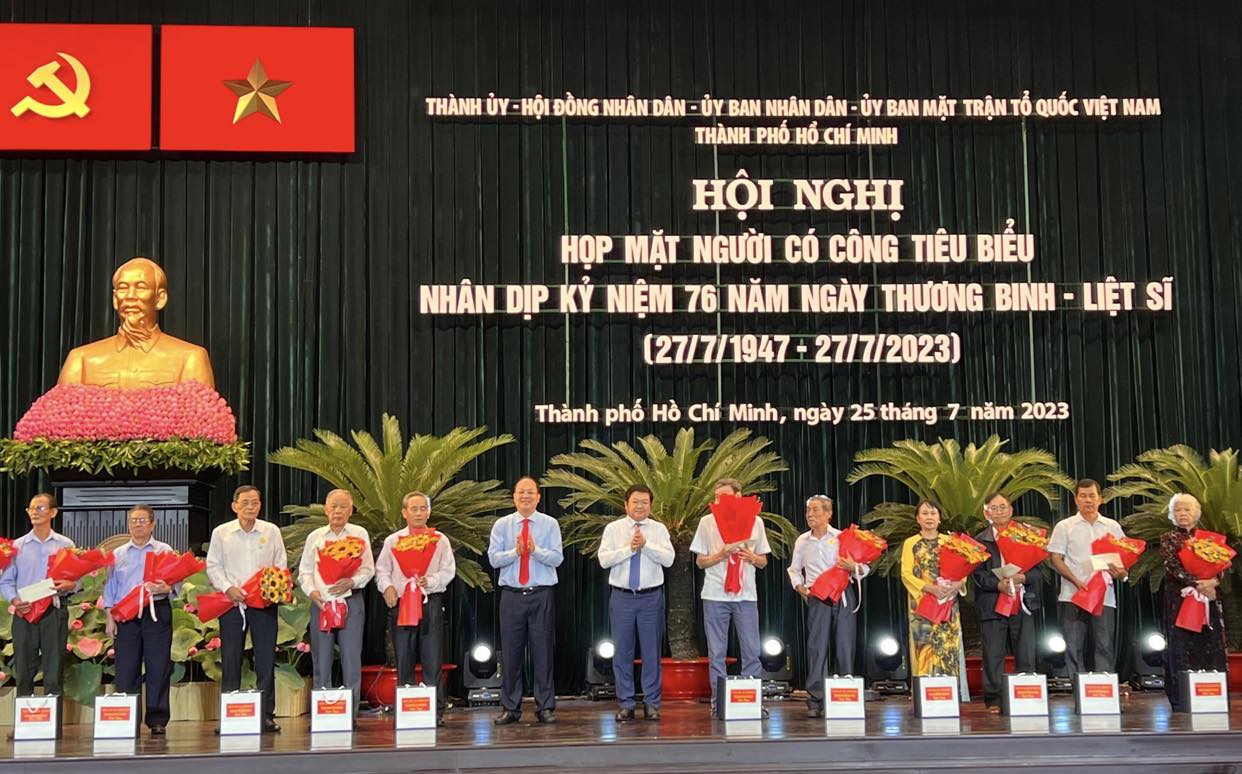 TP Hồ Chí Minh tiếp tục thực hiện tốt chính sách đối với người có công