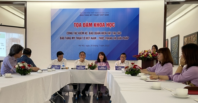 Bàn giải pháp nâng cao chất lượng công tác kiểm kê, bảo quản các bảo tàng Mỹ thuật