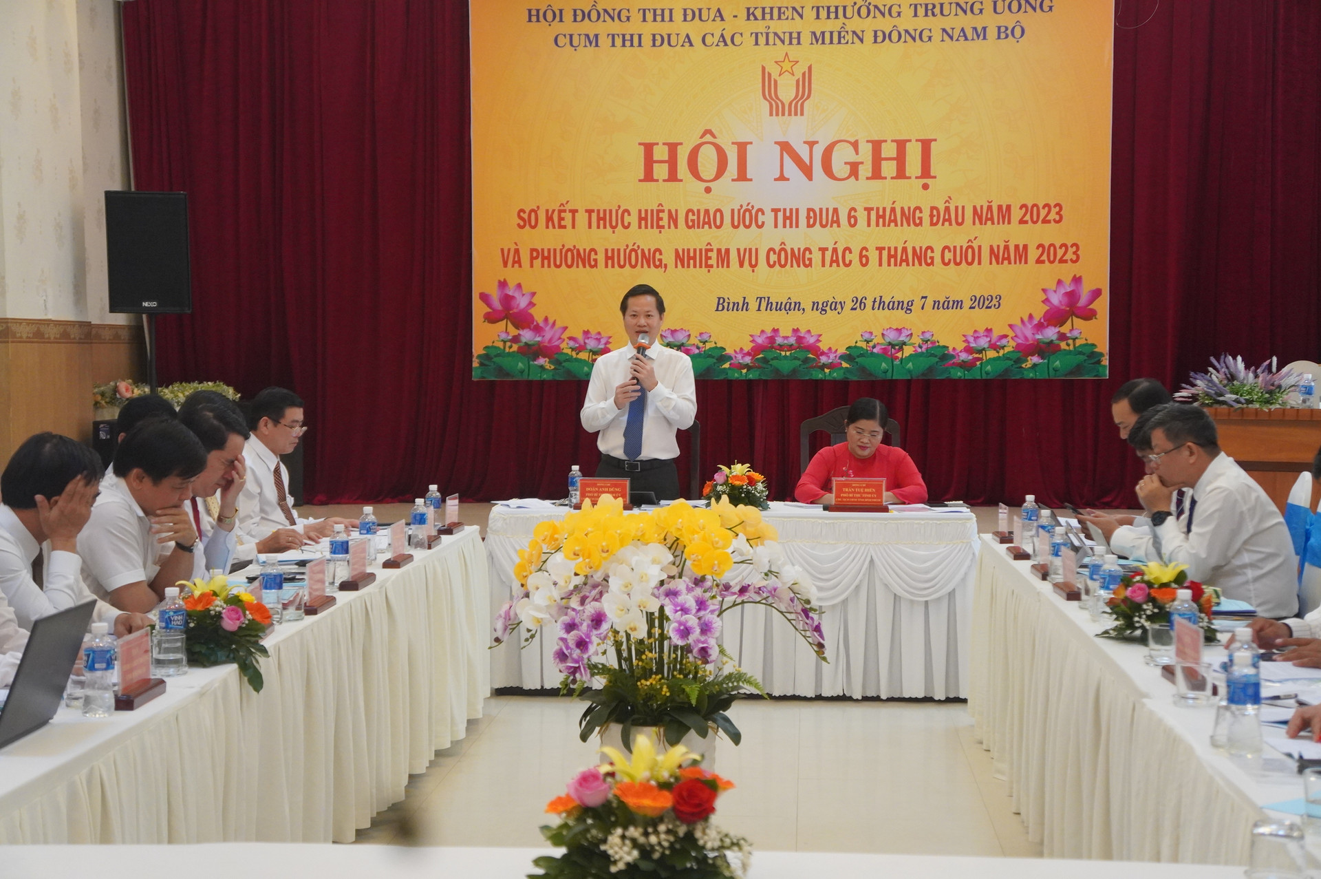 Sơ kết giao ước thi đua cụm các tỉnh miền Đông Nam Bộ