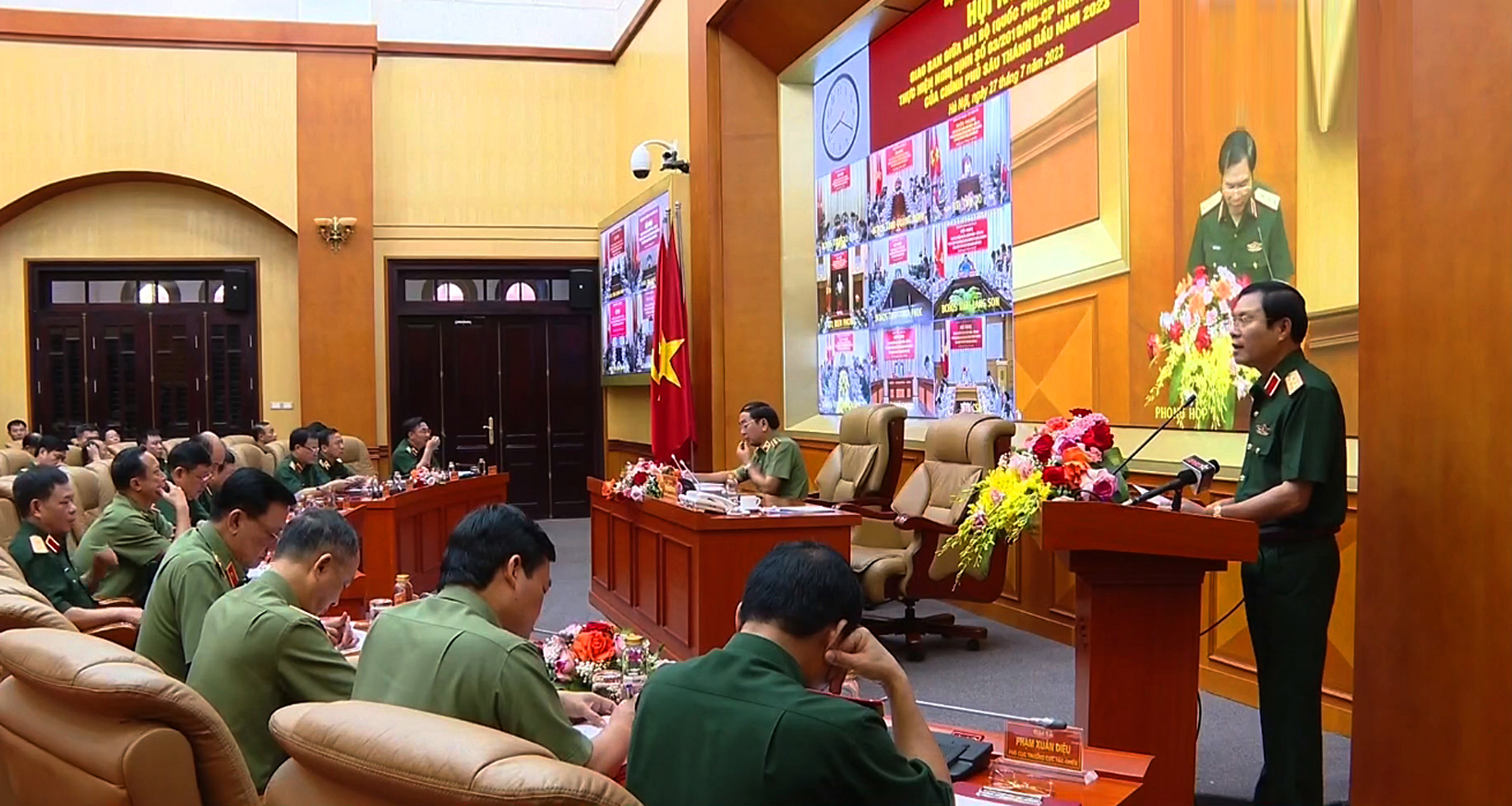 Phối hợp thực hiện hiệu quả nhiệm vụ quốc phòng, an ninh