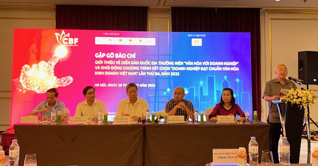 Diễn đàn quốc gia thường niên “Văn hóa với doanh nghiệp” năm 2023