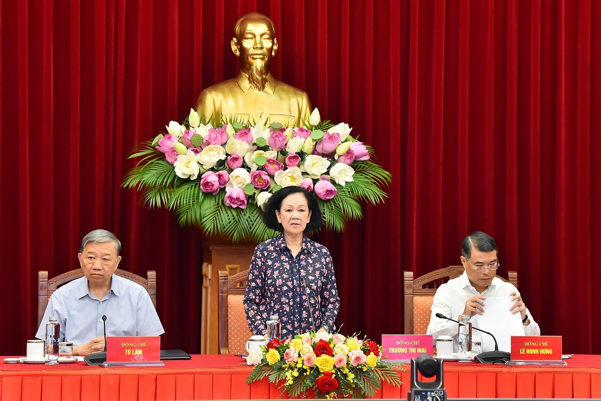 Thường trực Ban Bí thư giao ban với Bí thư các tỉnh, thành ủy