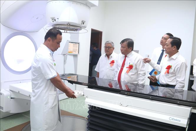 Trà Vinh Bệnh viện Đa khoa tỉnh đưa vào sử dụng Khu xạ trị gia tốc tuyến tính điều trị ung thư