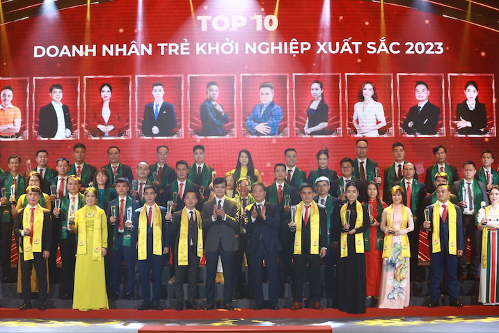 Tôn vinh 81 doanh n​hân trẻ khởi nghiệp xuất sắc 2023