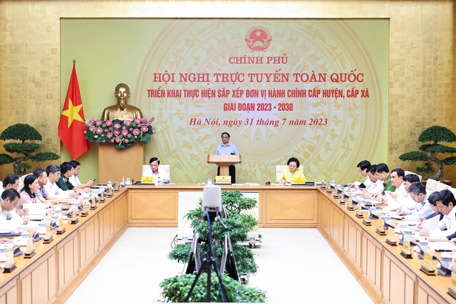Thực hiện sắp xếp đơn vị hành chính Tư tưởng phải thông, quyết tâm phải rất cao