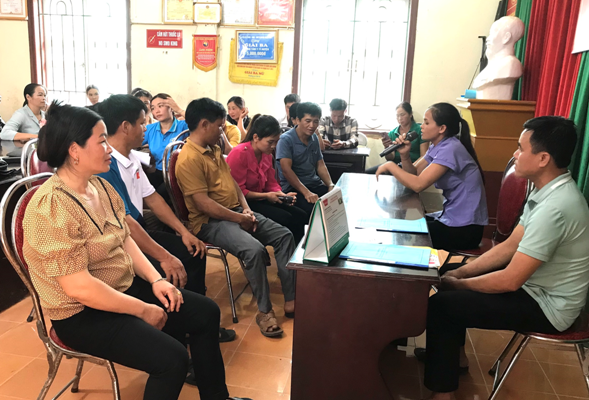 Hà Giang Nâng cao kỹ năng truyền thông giáo dục sức khoẻ cho nhân viên y tế thôn bản
