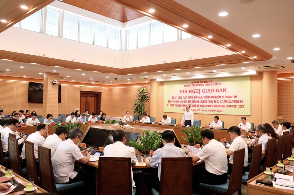 Tìm giải pháp tháo gỡ các chỉ tiêu khó trong phát triển đô thị Thủ đô