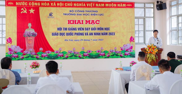 Trường Đại học Điện lực sôi nổi Hội thi giảng viên dạy giỏi