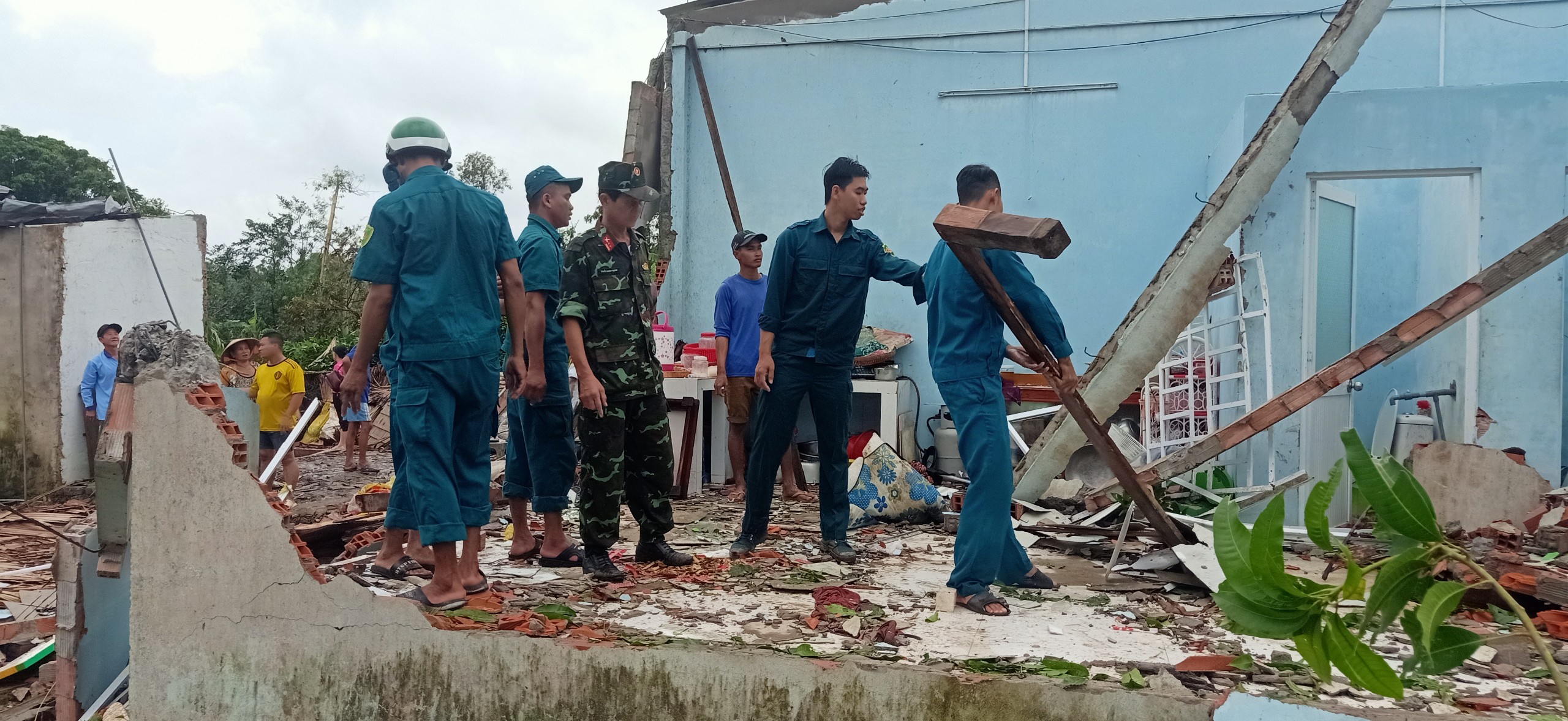 Sóc Trăng Hỗ trợ người dân bị ảnh hưởng bởi mưa dông, lốc xoáy
