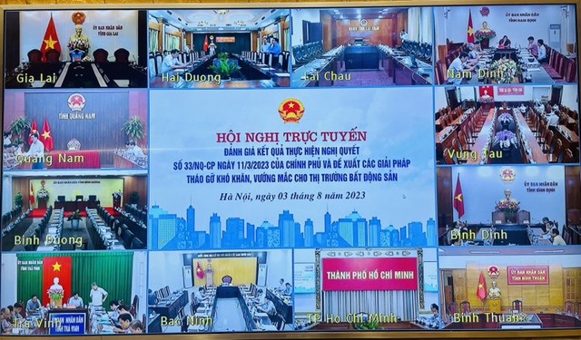Tháo gỡ khó khăn, vướng mắc cho thị trường bất động sản