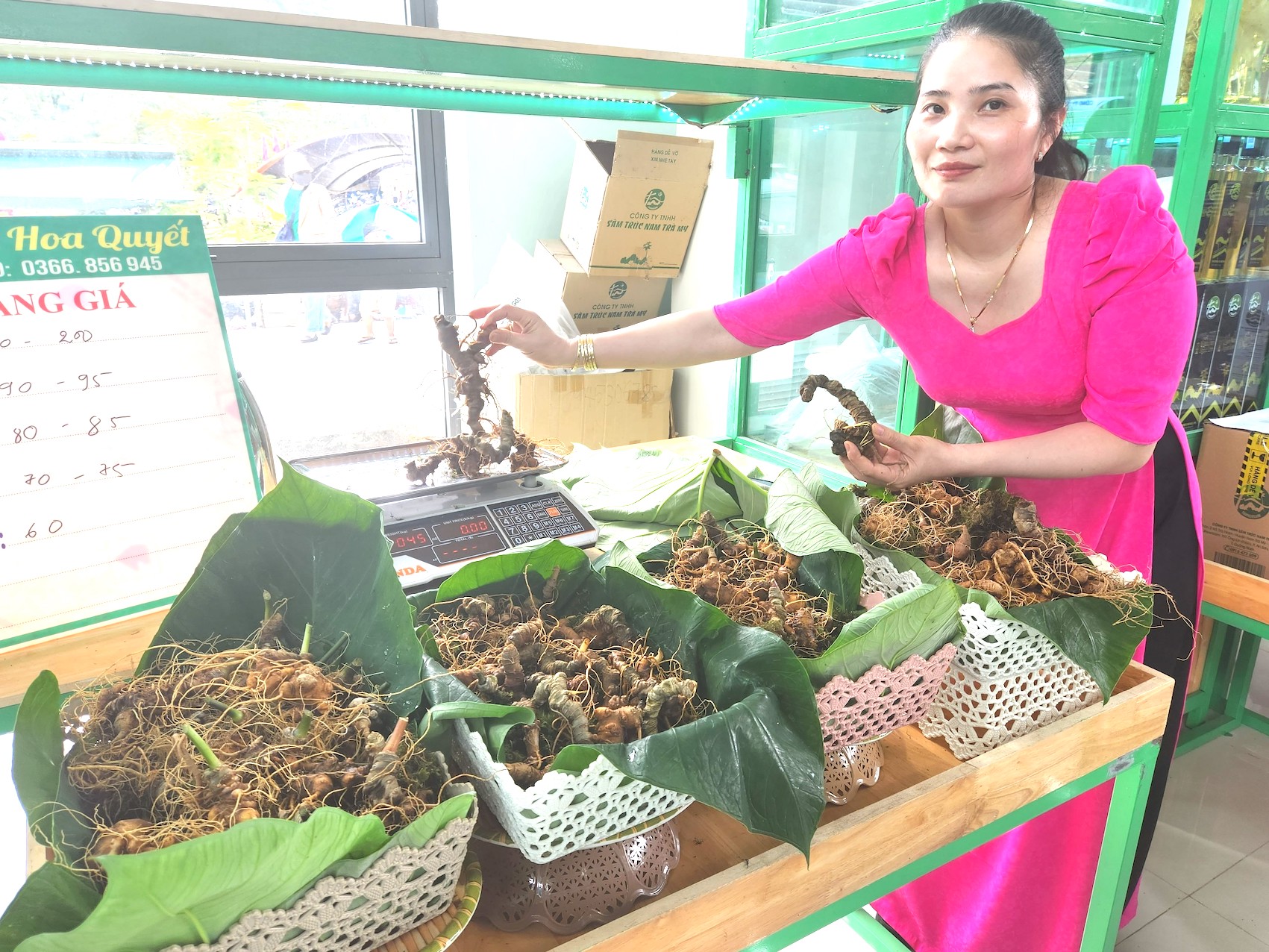 Lễ hội sâm Ngọc Linh lần thứ V thu về khoảng 10 tỷ đồng