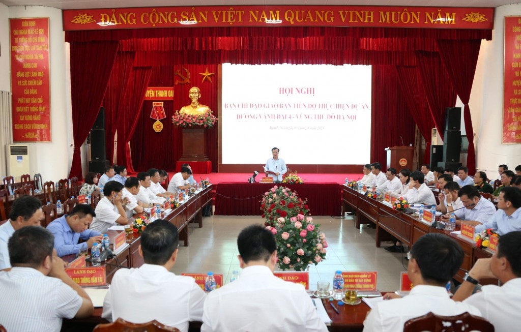 Đảm bảo mặt bằng thực hiện dự án đường Vành đai 4