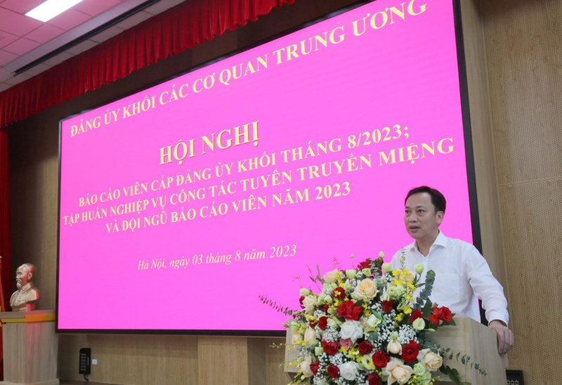 Công tác tuyên truyền miệng gắn với hoạt động đấu tranh chống quan điểm sai trái, thù địch