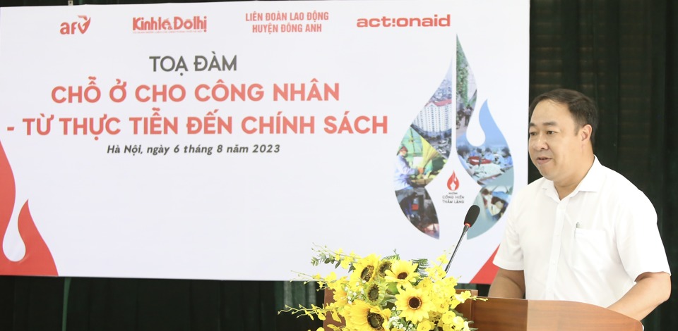 Hầu hết công nhân không có nhiều khả năng tích lũy tài chính mua nhà ở xã hội