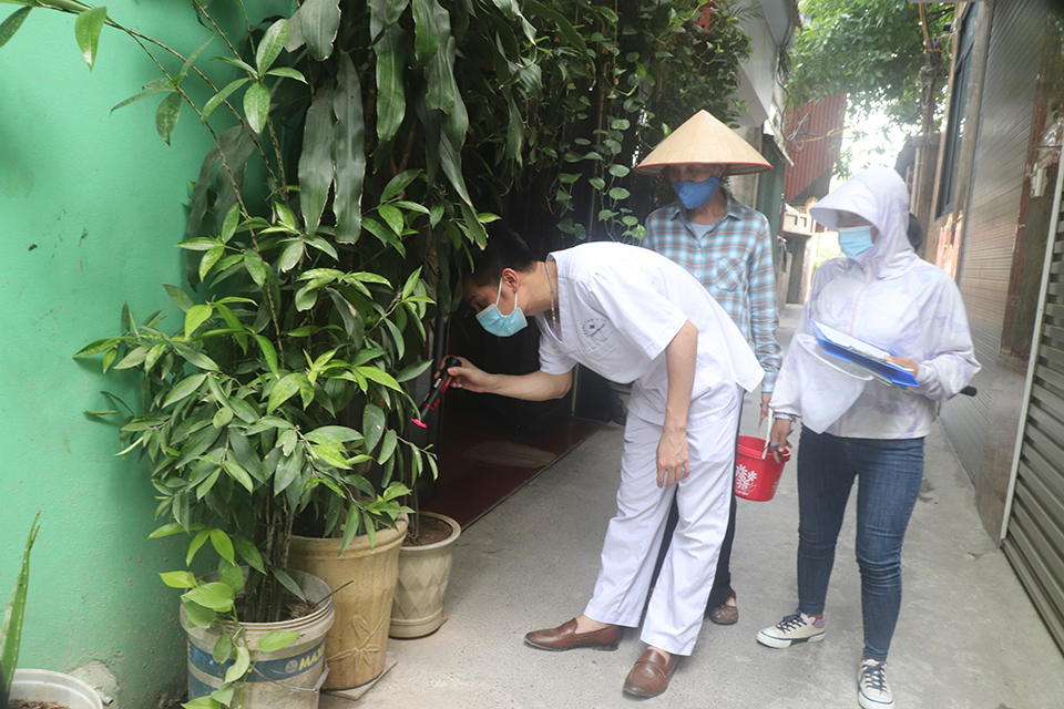 Hà Nội Kiểm tra, giám sát công tác phòng chống dịch bệnh