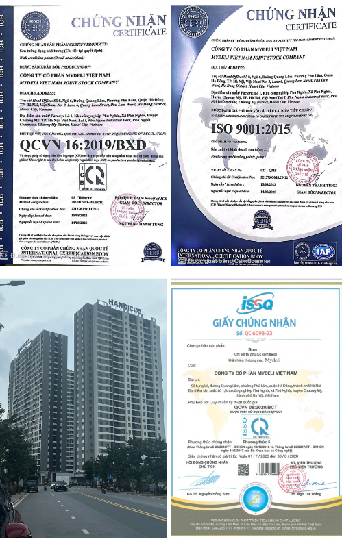 Thêm một hãng sơn đạt quy chuẩn kỹ thuật quốc gia về hàm lượng chì