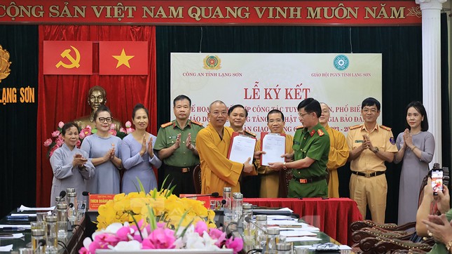 Lạng Sơn Tăng cường công tác tuyên truyền trật tự an toàn giao thông cho chức sắc, tín đồ các tôn giáo