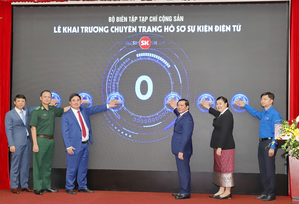 Tạp chí Cộng sản khai trương Chuyên trang Hồ sơ sự kiện điện tử