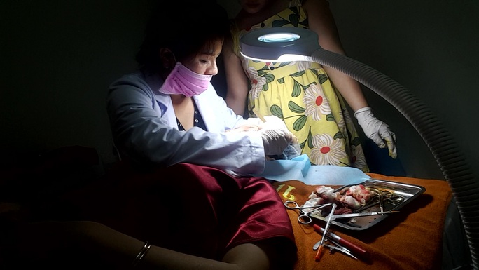 Cấp sứu bệnh nhân tai biến do tiêm filler nâng ngực