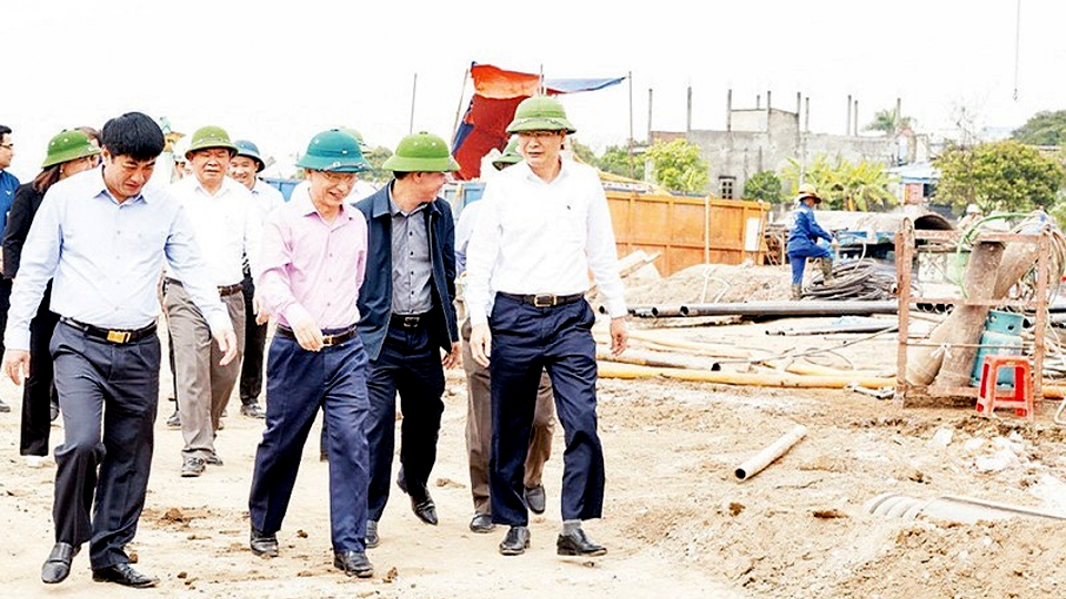 Nam Định Quyết liệt giải phóng mặt bằng cho các dự án trọng điểm