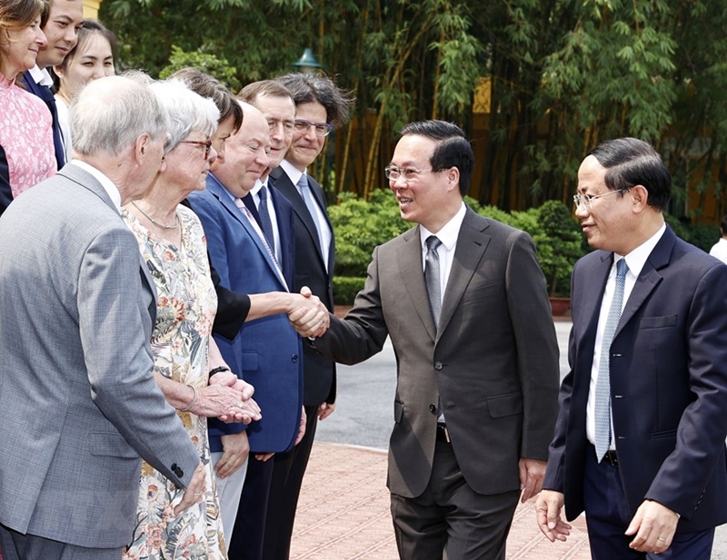 Chủ tịch nước Việt Nam luôn chú trọng thu hút, trọng dụng nhân tài