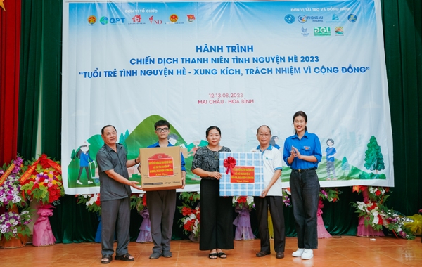 ​Nhiều hoạt động thiết thực tại Chiến dịch Thanh niên tình nguyện Hè năm 2023