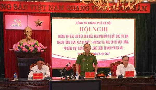 Hà Nội Khẩn trương điều tra vụ bắt cóc trẻ em nhằm tống tiền