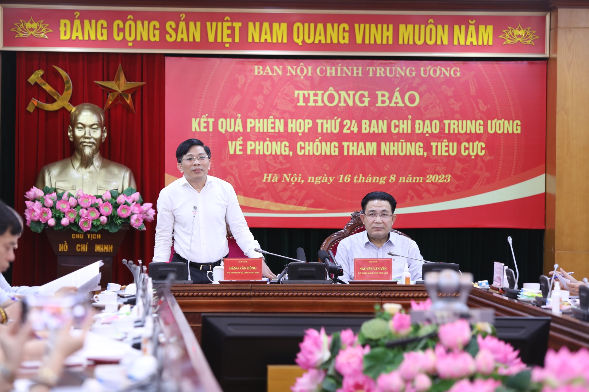 Đẩy nhanh tiến độ xử lý các vụ án tham nhũng, tiêu cực nghiêm trọng