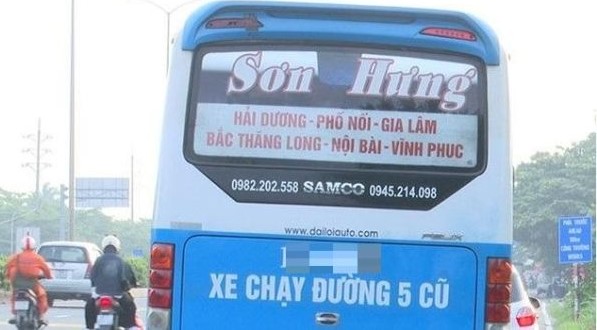 Hải Dương Xử phạt xe khách 29 chỗ chở 45 người