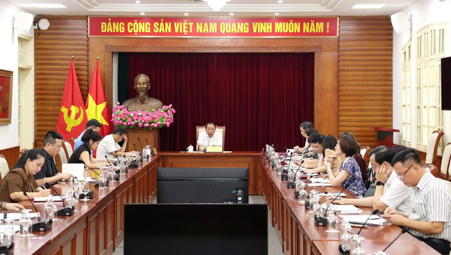 Khẩn trương hoàn thiện các hoạt động văn hóa hướng đến kỷ niệm Quốc khánh 2 9
