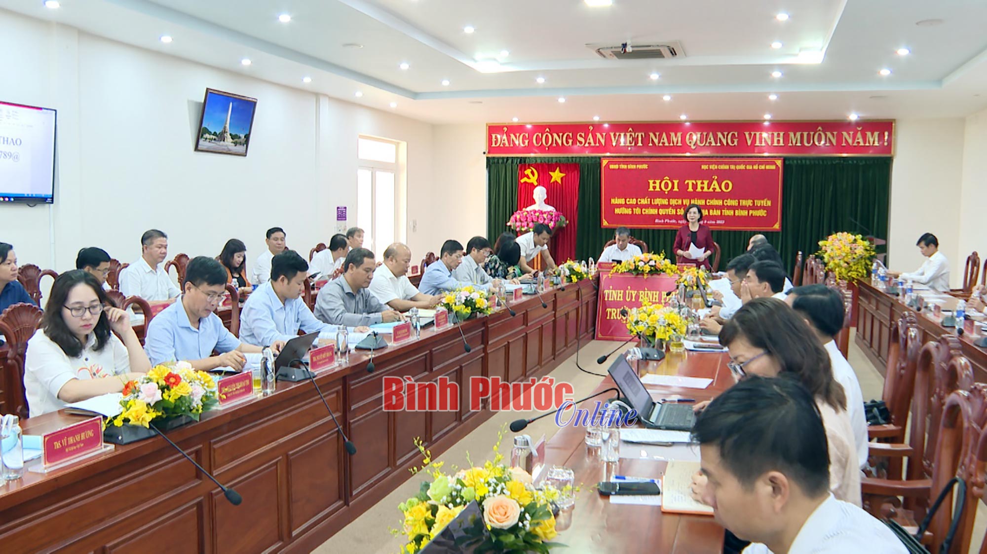 Bình Phước đẩy mạnh triển khai dịch vụ công trực tuyến