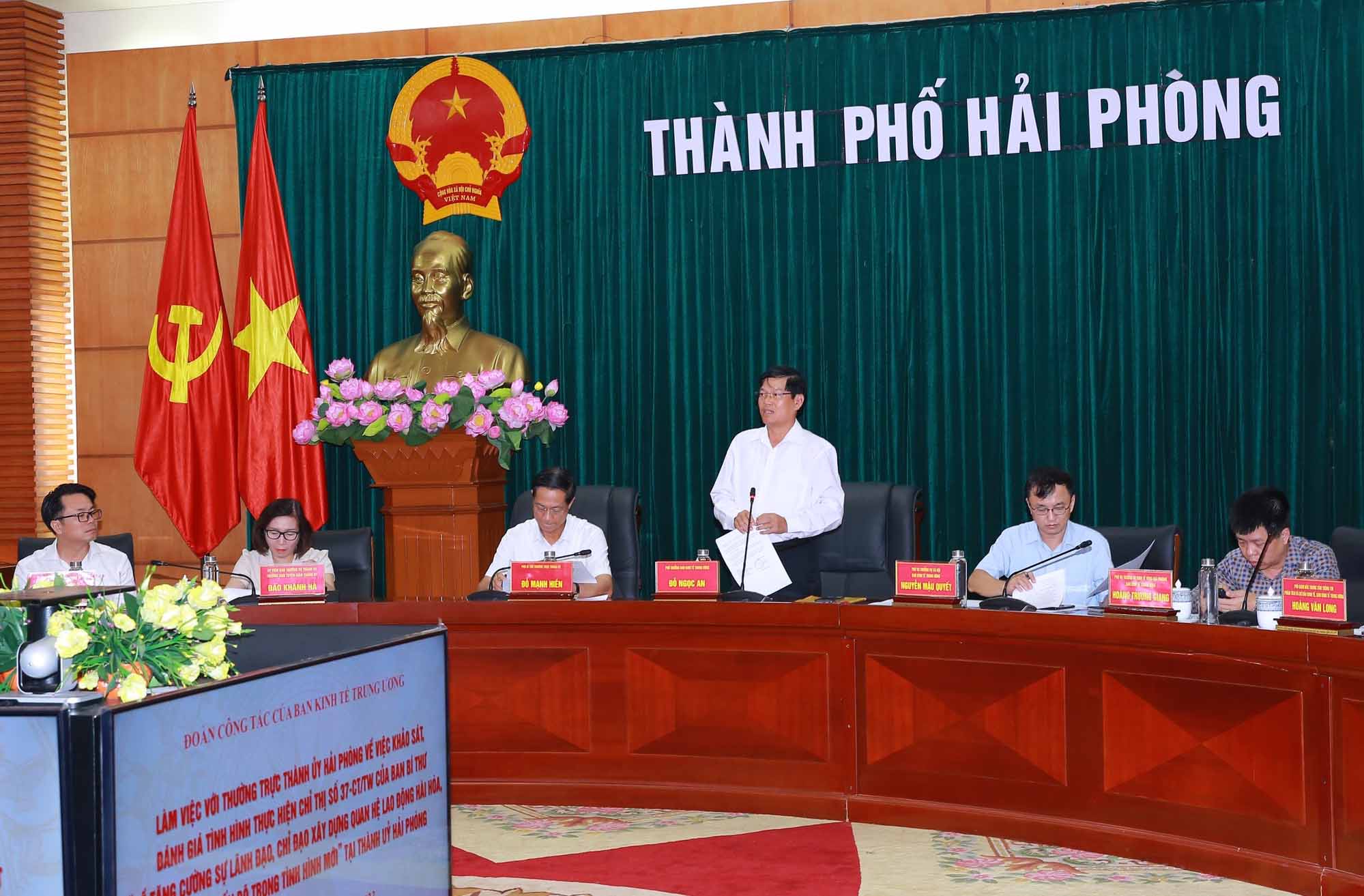 Hải Phòng nâng cao hiệu lực, hiệu quả quản lý nhà nước về quan hệ lao động