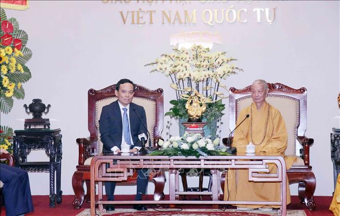 Phó Thủ tướng Trần Lưu Quang chúc mừng Đại lễ Vu lan - Báo hiếu