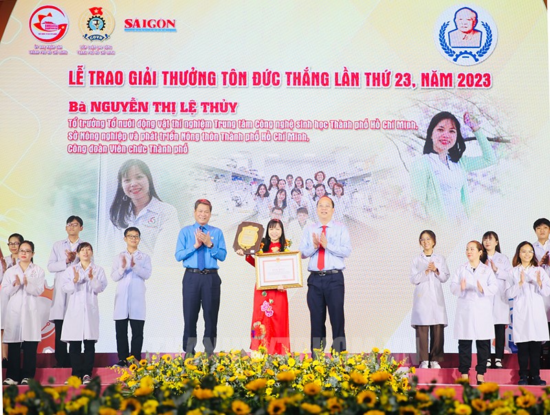 Trao Giải thưởng Tôn Đức Thắng cho 11 kỹ sư, công nhân tiêu biểu