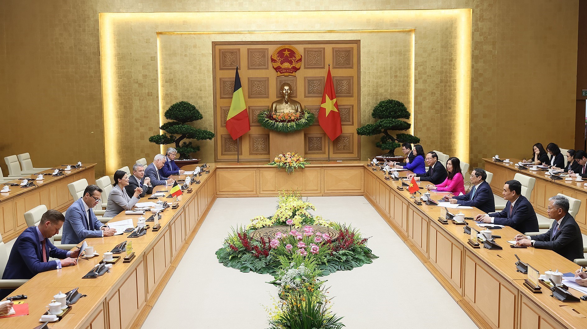 Phấn đấu đưa kim ngạch thương mại Việt Nam - Bỉ sớm đạt 7 tỷ USD