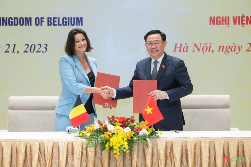 Thúc đẩy hợp tác nghị viện Việt Nam - Vương quốc Bỉ