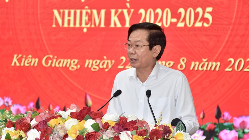Kiên Giang Nhiều kết quả tích cực sau nửa đầu nhiệm kỳ