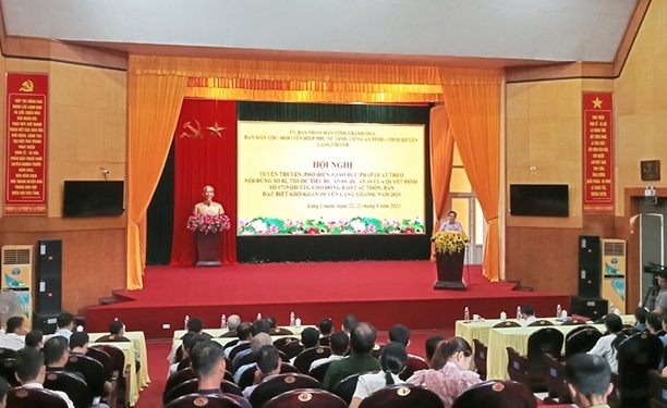 Thanh Hóa Nâng cao nhận thức pháp luật cho đồng bào các thôn, bản đặc biệt khó khăn