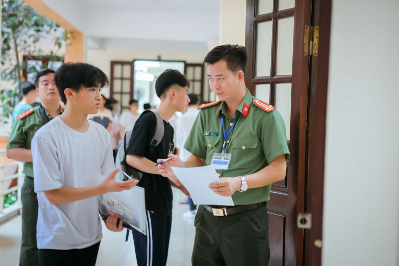 Công bố điểm chuẩn trúng tuyển vào các trường Công an năm 2023