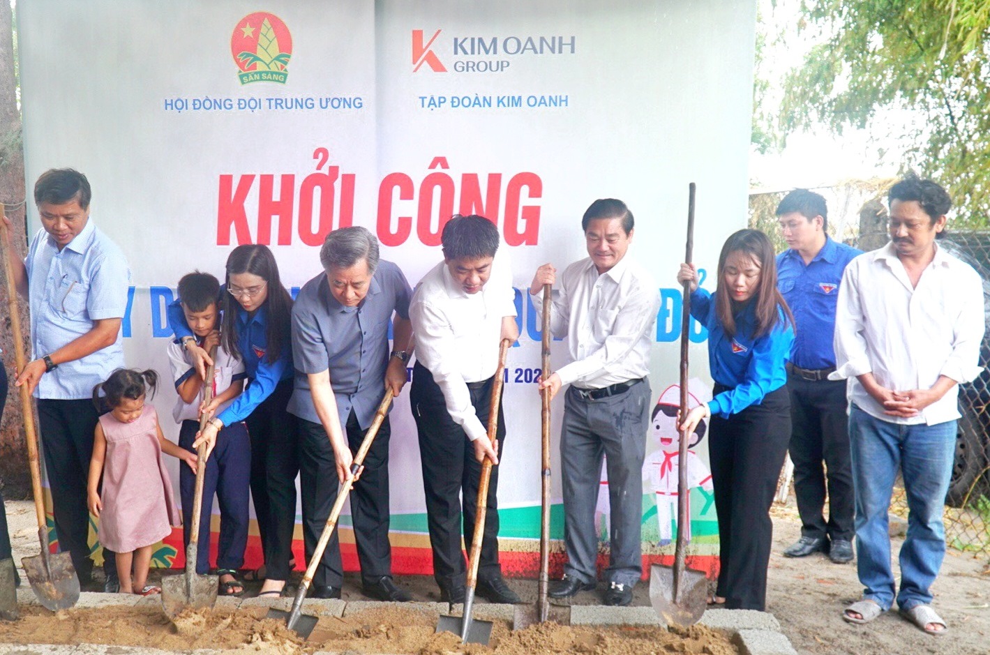 Khởi công xây dựng Ngôi nhà khăn quàng đỏ tại Thừa Thiên Huế