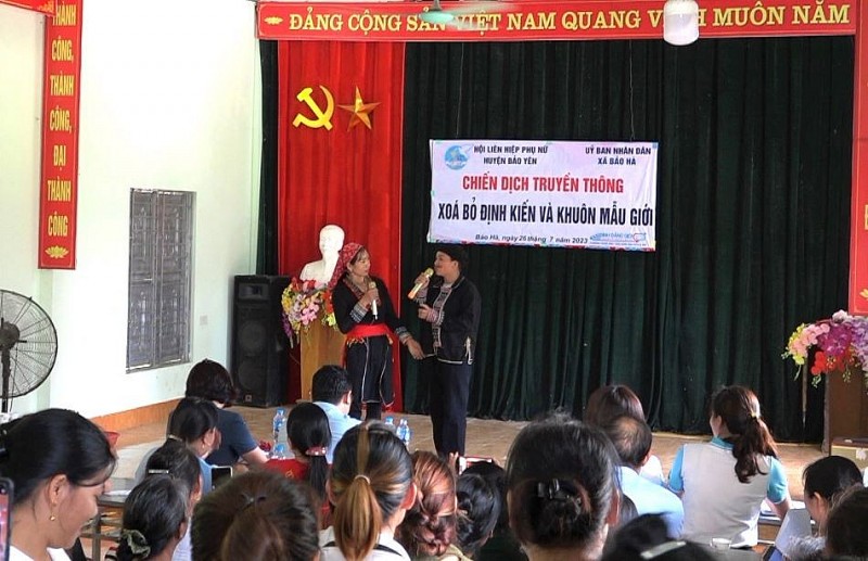 Huyện Si Ma Cai Đẩy mạnh truyền thông xóa bỏ định kiến giới và khuôn mẫu giới