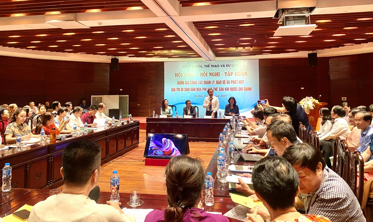 Phát huy giá trị di sản văn hóa phi vật thể sau khi được ghi danh