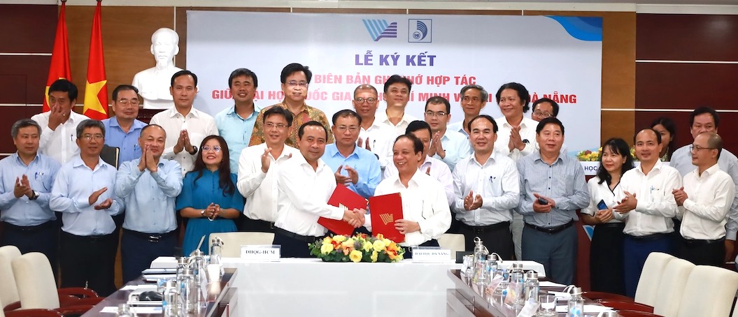 Đại học Đà Nẵng và Đại học Quốc gia TP Hồ Chí Minh ký kết hợp tác