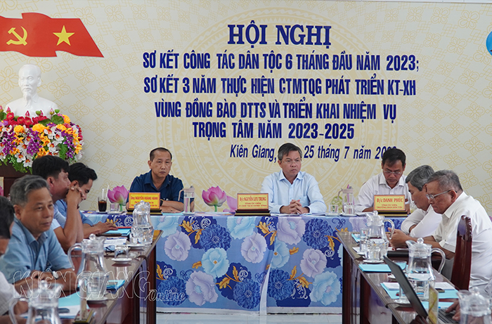Kiên Giang đã có 12 21 chỉ tiêu chủ yếu đối với vùng DTTS MN đạt và vượt kế hoạch