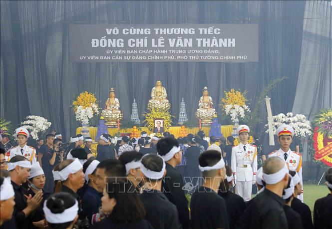 Lời cảm ơn của Ban Lễ tang và gia đình đồng chí Lê Văn Thành