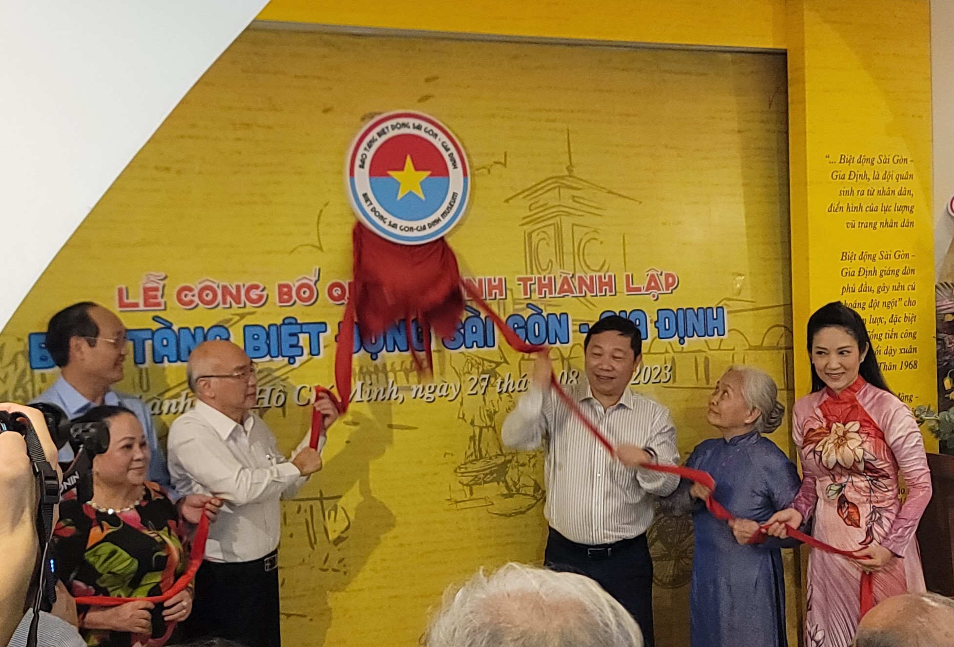 Công bố quyết định thành lập Bảo tàng Biệt động Sài Gòn-Gia Định