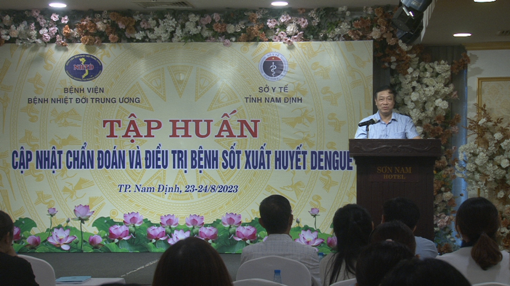 Tập huấn cập nhật chẩn đoán và điều trị Sốt xuất huyết Dengue