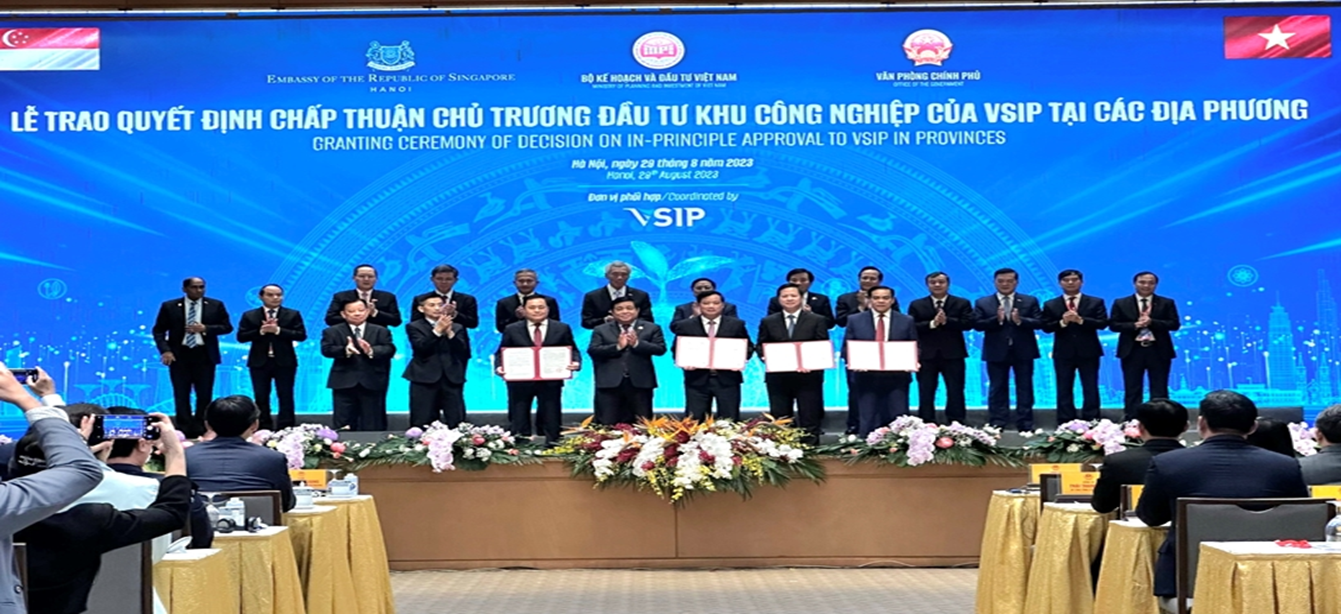 Hà Tĩnh đón nhận dự án VSIP 64,8 triệu USD