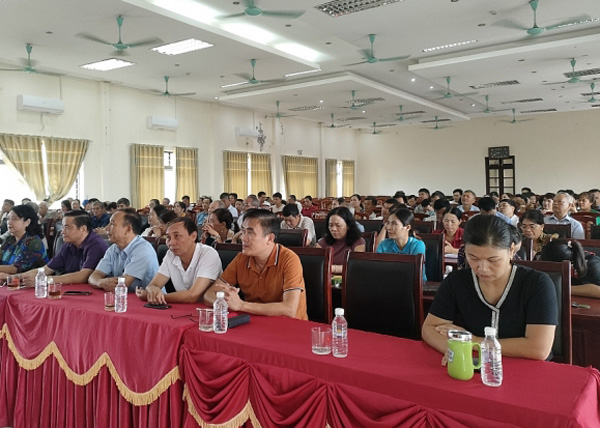 Ba Vì Tập huấn kiến thức về bình đẳng giới cho 150 người